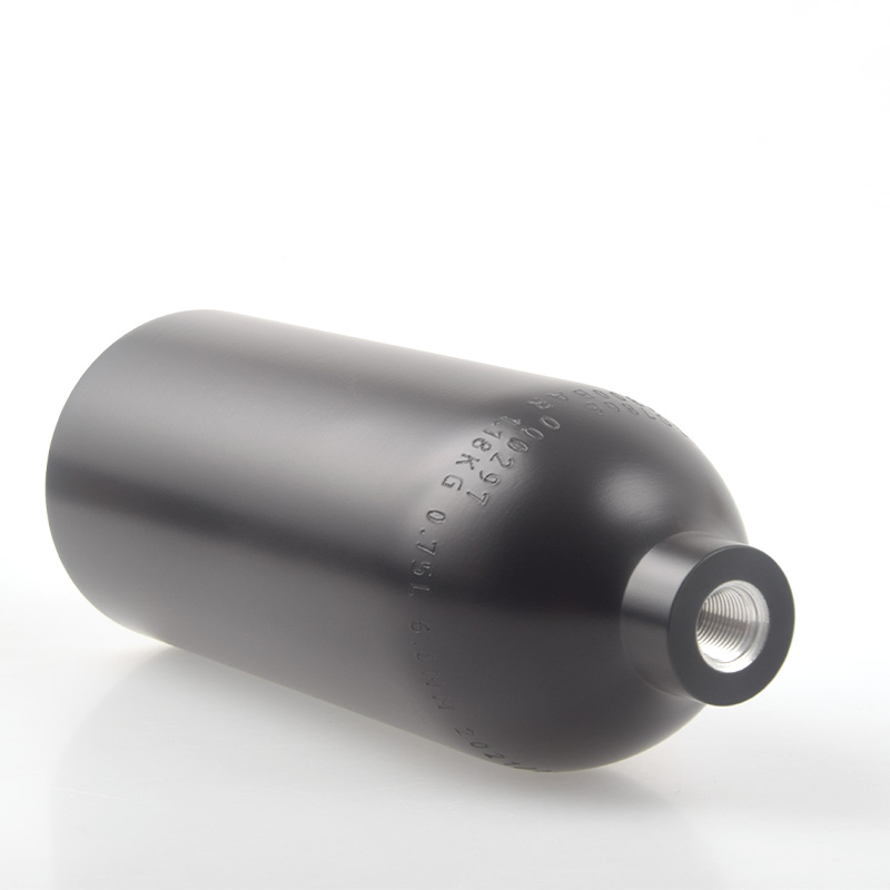 0.75 Liter Black Aluminum Gas Cylinder (3)