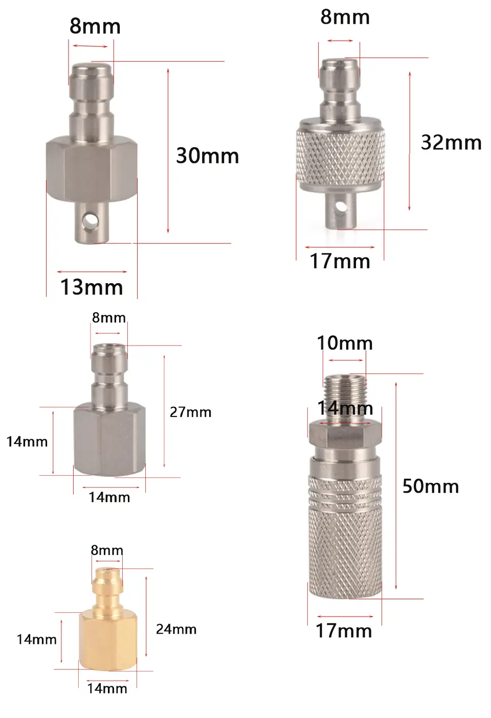 Quick Release Fitting size